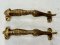 Brass Door Handles Set of 2