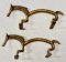 Brass Door Handles Set of 2