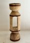 Antique Wooden Candle