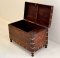 Antique Wooden Box Coffee Table