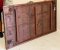 Antique Wooden Pained Wall Panel