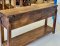 Antique Wooden Console Table Box