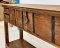 Antique Wooden Console Table Box