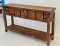 Antique Wooden Console Table Box