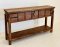 Antique Wooden Console Table Box