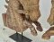Wooden Horse Statue Set of 2