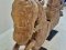 Wooden Horse Statue Set of 2