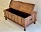 Antique Wooden Coffee Table Box