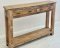 Wooden Console Table With Drawers