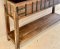 Antique Wooden Console Table Box