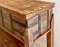 Antique Wooden Console Table Box