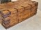 Antique Wooden Coffee Table Box
