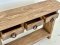 Wooden Console Table With Drawers