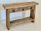 Wooden Console Table With Drawers