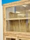 Wooden Display Cabinet with Glass