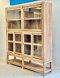 Wooden Display Cabinet with Glass