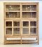 Wooden Display Cabinet with Glass