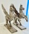 Wooden Horse Pegasus Set of 2