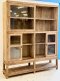 Wooden Display Cabinet with Glass