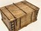 Antique Wooden Coffee Table Box