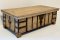 Antique Wooden Box Coffee Table
