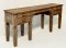 Antique Wooden Console Table with Drawers