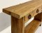 Wooden Console Table With Drawers