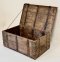 Antique Wooden Coffee Table Box