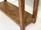 Antique Wooden Console Table with Drawers