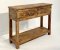 Antique Wooden Console Table with Drawers