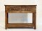 Antique Wooden Console Table with Drawers