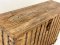 Antique Wooden Box Console Table