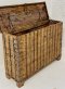Antique Wooden Box Console Table