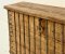 Antique Wooden Box Console Table