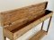 Antique Wooden Box Console Table