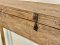Antique Wooden Box Console Table