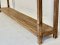 Antique Wooden Box Console Table