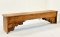 Antique Wooden Two Side Bench