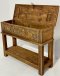 Antique Wooden Box Console Table