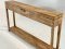 Antique Wooden Box Console Table