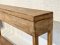 Antique Wooden Box Console Table