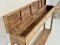 Antique Wooden Box Console Table