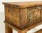 Antique Wooden Box Console Table