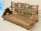 Antique Wooden Swing Bench with Chain