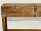 Antique Wooden Box Console Table