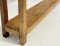 Antique Wooden Box Console Table