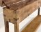 Antique Wooden Box Console Table
