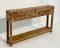Antique Wooden Box Console Table