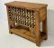 Antique Wooden Box Console Table