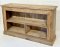 Bleach Display Shelves Cabinet with Carving